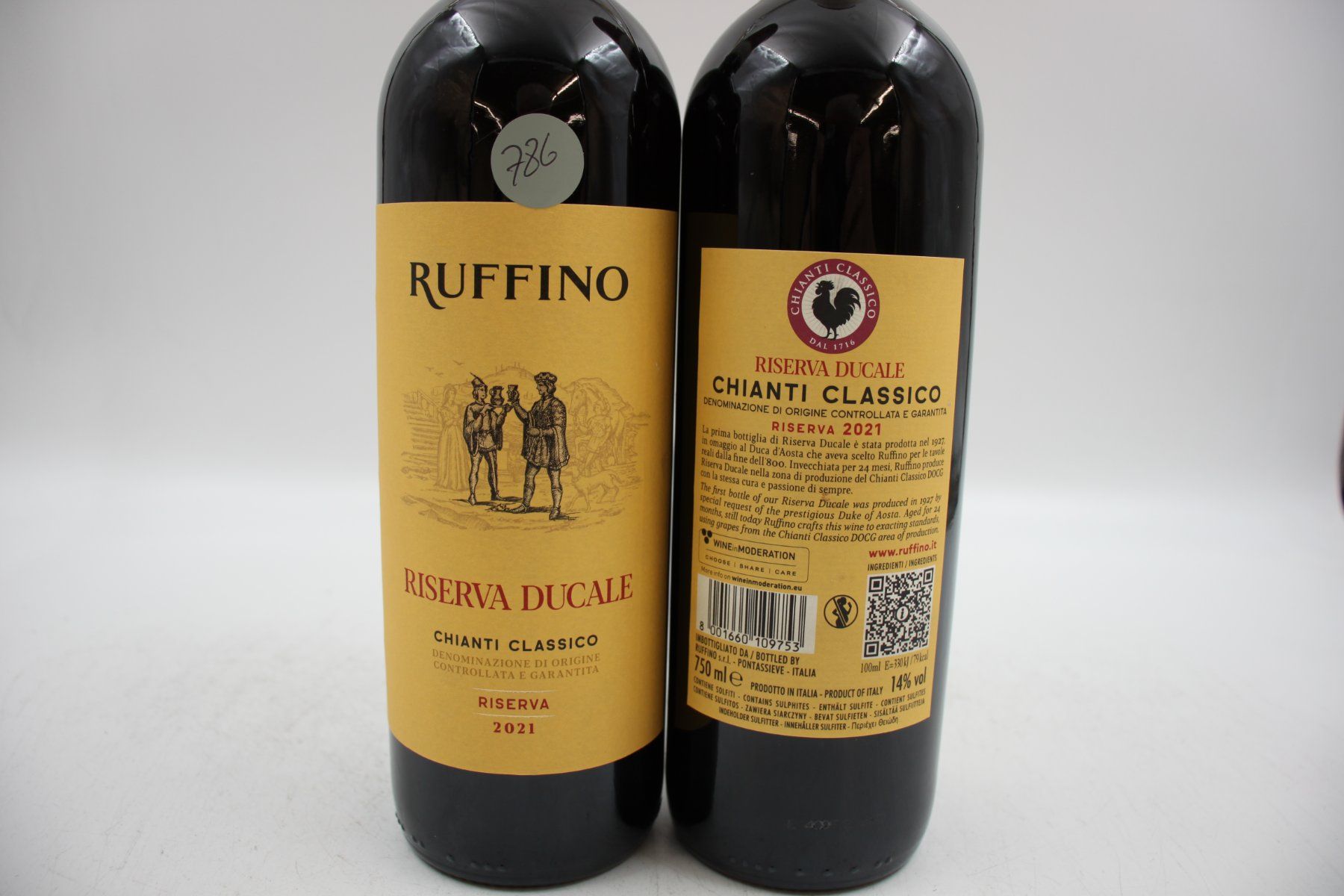 Vino: Ruffino Riserva Ducale 2021 (26061261Z) – Nuovo (secondo la descrizione) da Zürich venduto da fundsachenverkauf 1