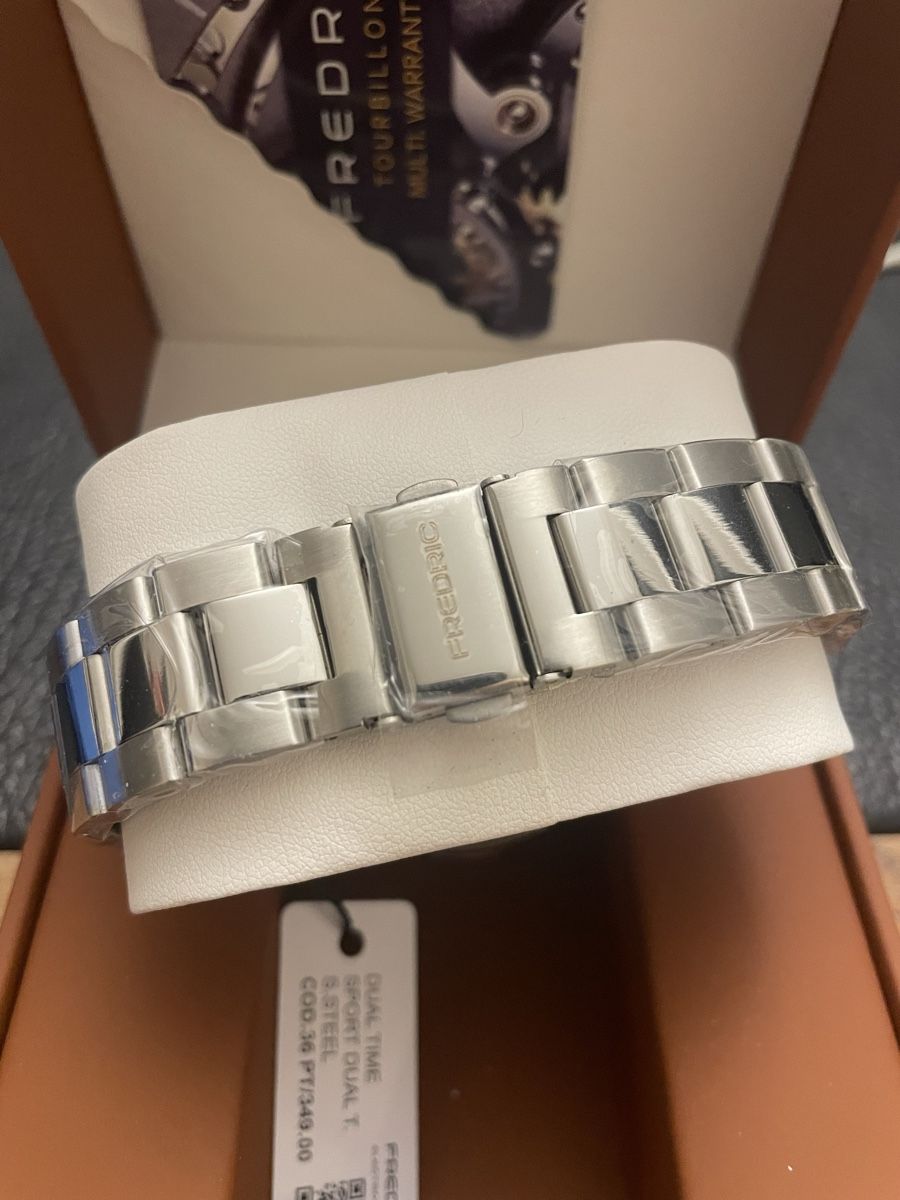 Orologi: Montre Fredric Ocean worldwide Quartz – Nuovo e nell'imballaggio originale da Breganzona venduto da solar64 1