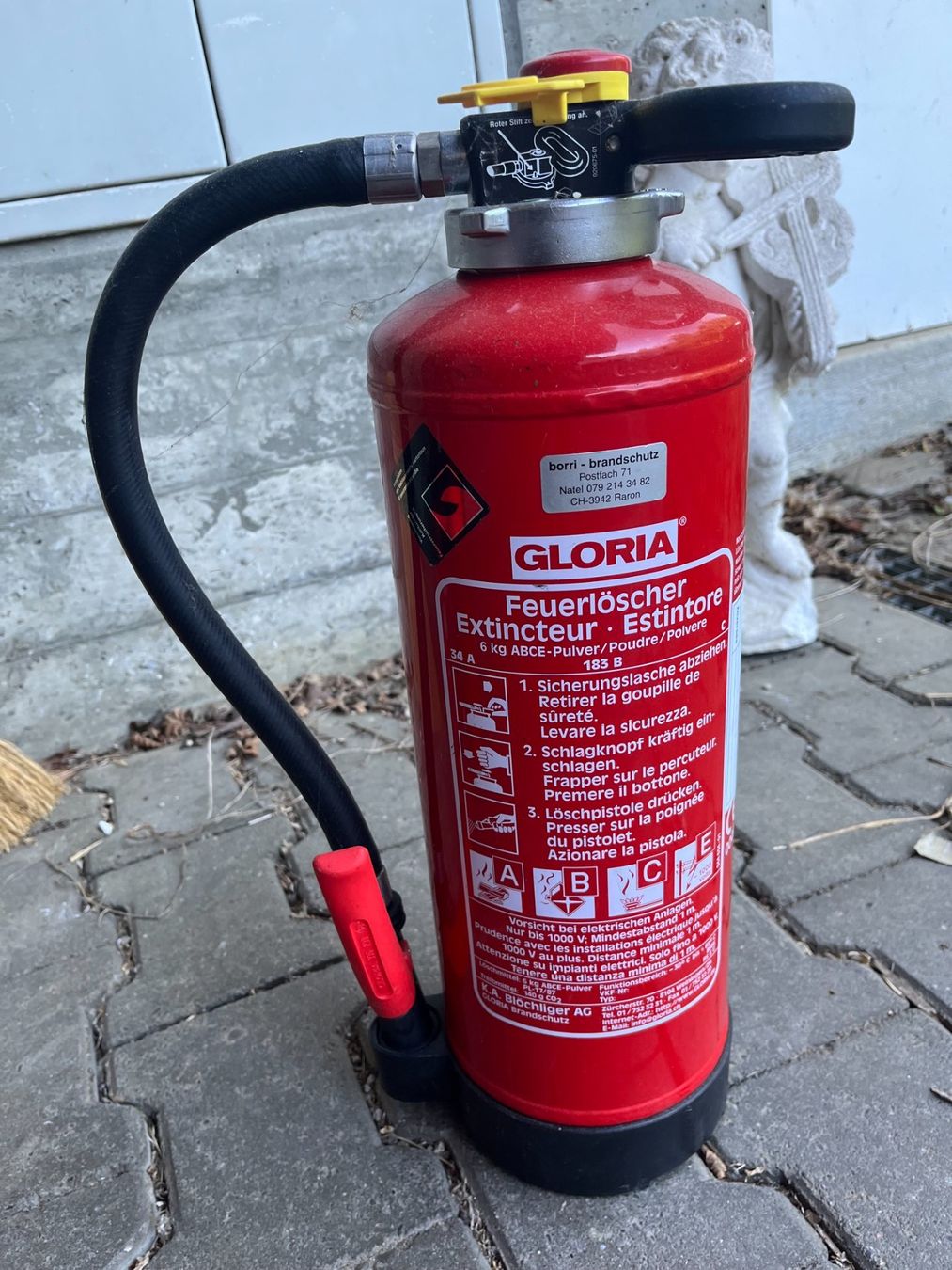 Estintori: 3x Feuerlöscher – Difettoso da Leuggern venduto da Yzerman2 6