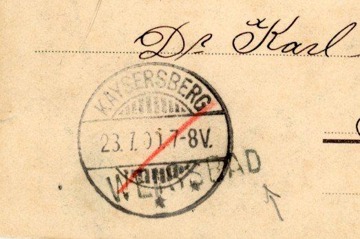 Cartoline postali: Seealpsee   AI   mit Stabstempel: Weissbad     um 1900 – Usato da Brig venduto da Valcards54 1