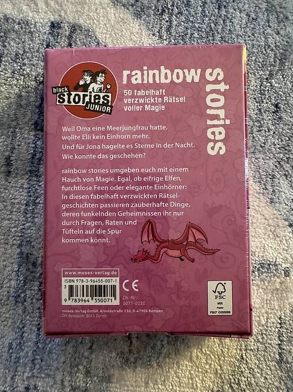Spiele: Spiel "rainbow stories" – Neu und originalverpackt aus Lauerz von 333111 1