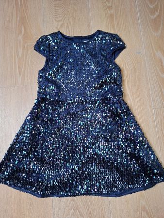 Pailettenkleid Gr. 116