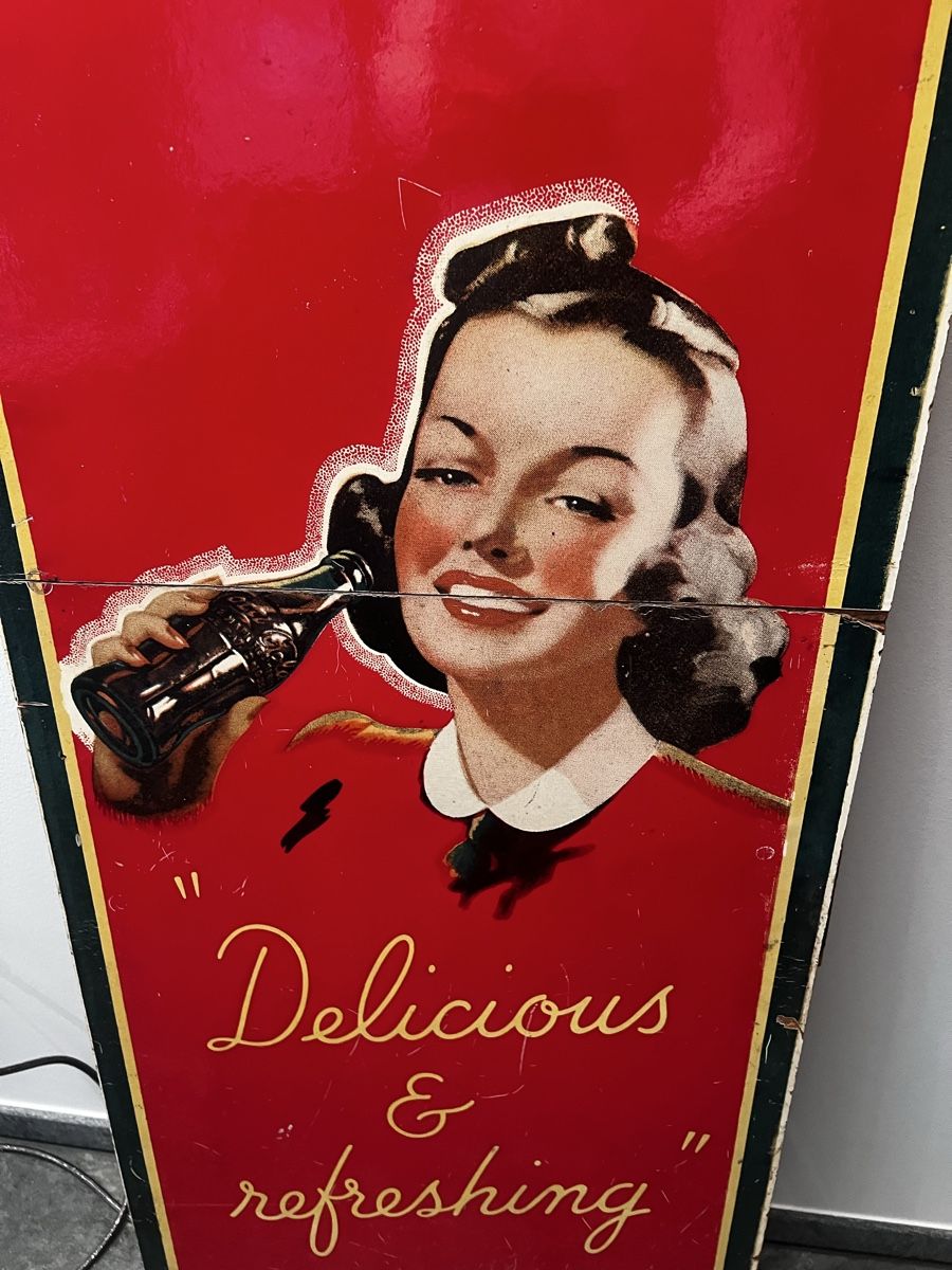 Coca-Cola Schilder: Coca-Cola Reklame – Gebraucht aus Rorschacherberg von SambaT1 2