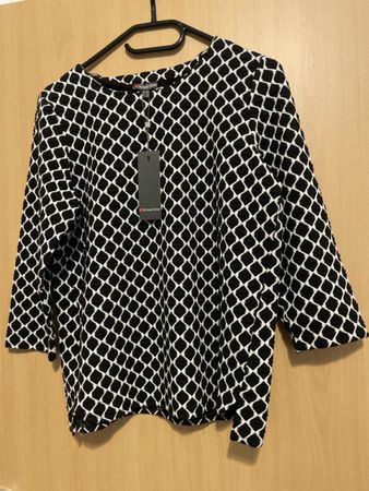Neuer Street one Pulli Gr 40 schwarz weiss