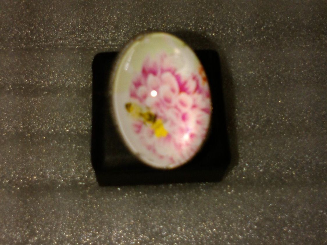 Anelli: ring edelsthal,,mit blumen,,glanzig – Nuovo (secondo la descrizione) da Basel venduto da bijoutrie_4