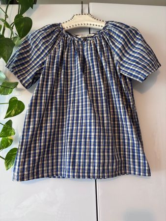 PEOPLE TREE karierte Bluse Gr. UK 8, US 4 (ca. 36/S)