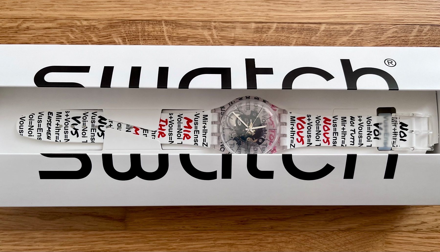 Swatch Orologi: Swatch Aktionärsuhr 2026 – Nuovo e nell'imballaggio originale da Bülach venduto da roemmtim 1