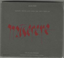 Arvo Pärt - The Hilliard Ensemble : Misere