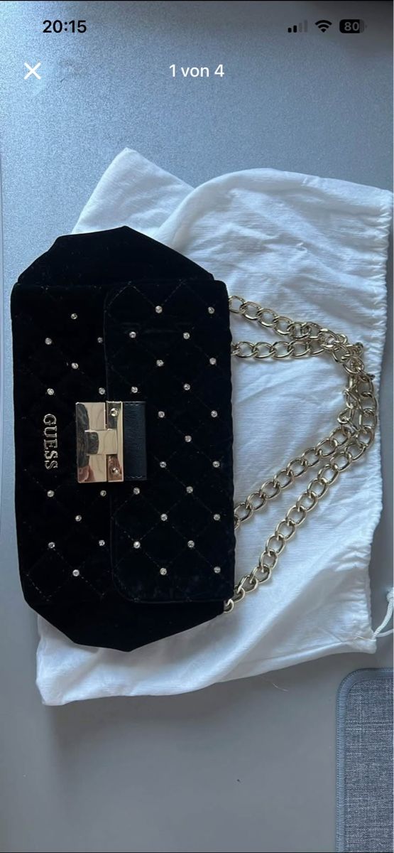 Guess Borse da donna: Guess Tasche Velvet – Nuovo (secondo la descrizione) da Nesselnbach venduto da cel_nn26