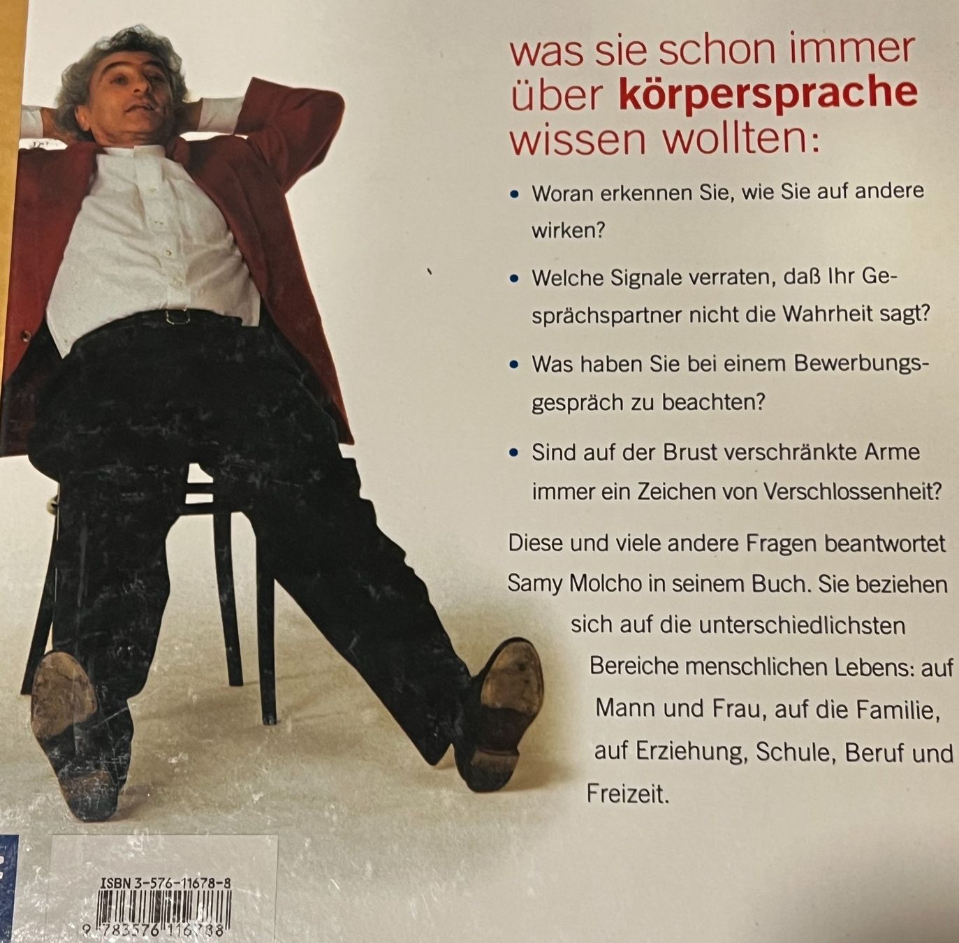 Libri: Samy Molcho - Alles über Körpersprache, Top! – Usato da Müllheim Dorf venduto da Sleepnot 1