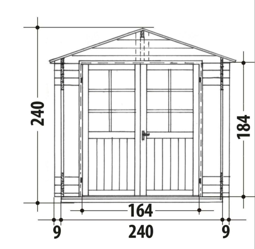 Gartenhäuser & Gewächshäuser: Gartenhaus – Neu (gemäss Beschreibung) aus Hintermoos von L.A.M 5