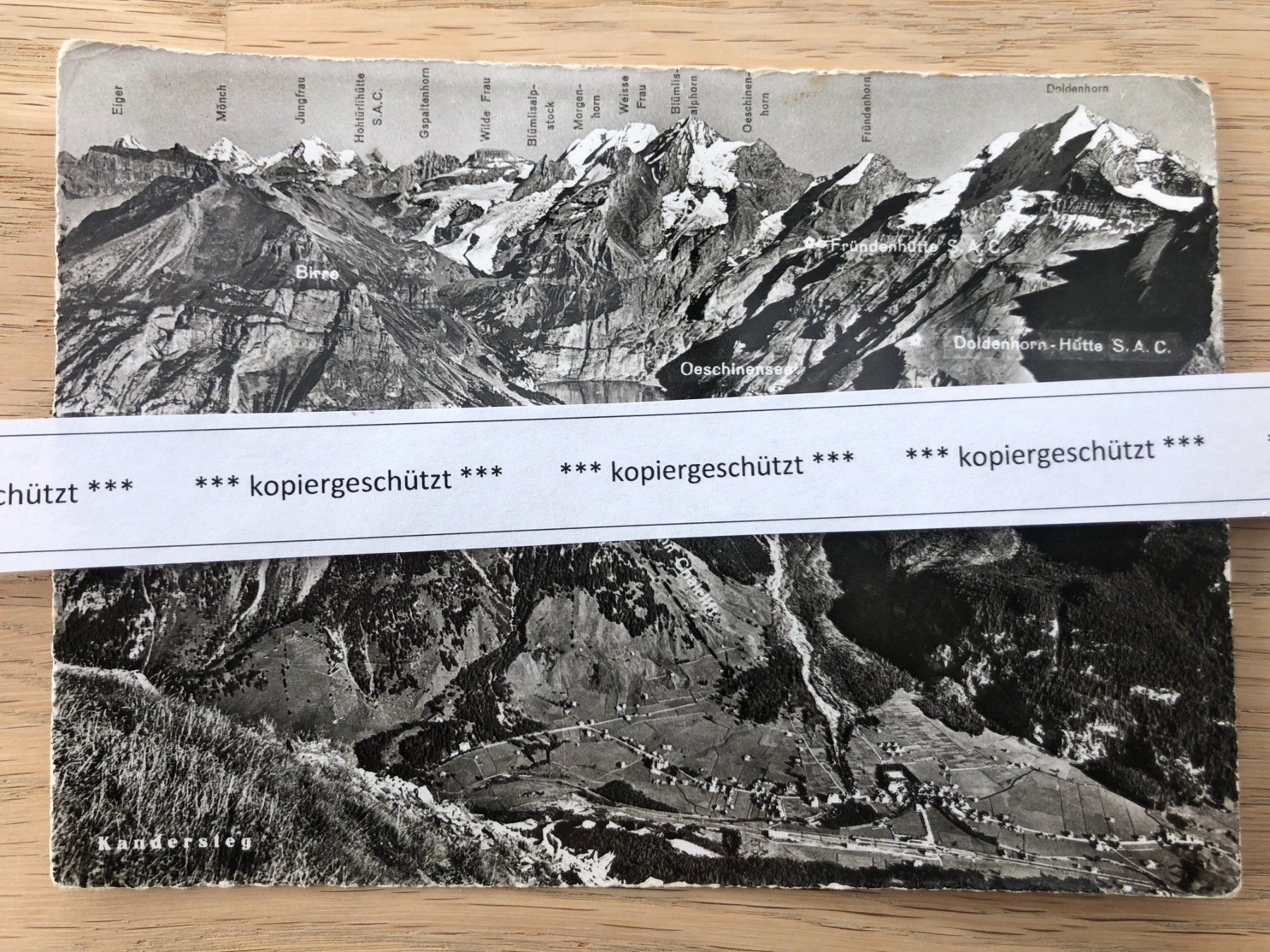 Ansichtskarten: Kandersteg alt Rarität AK – Neu (gemäss Beschreibung) aus Hefenhofen von Bierinder