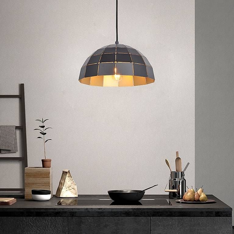 Lampadari & plafoniere: SORA Hängelampe schwarz – Usato da Sissach venduto da mondilux 1