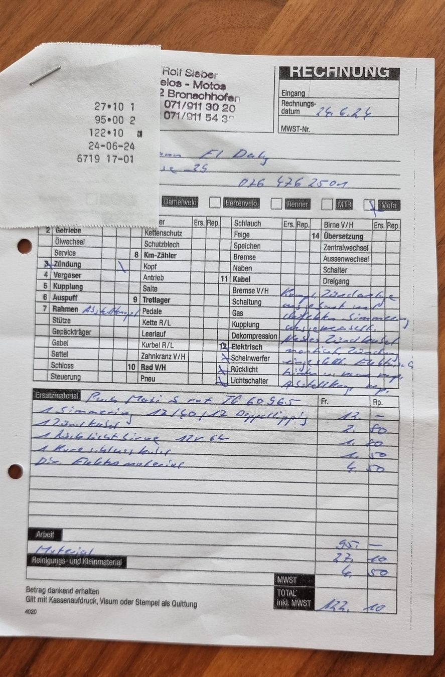 Ciclomotori: Puch Maxi S – Usato da Wilen bei Wil venduto da sini06 5