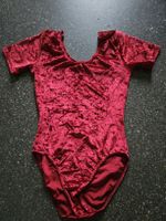 Body rot Samt kurzarm T0 / 38