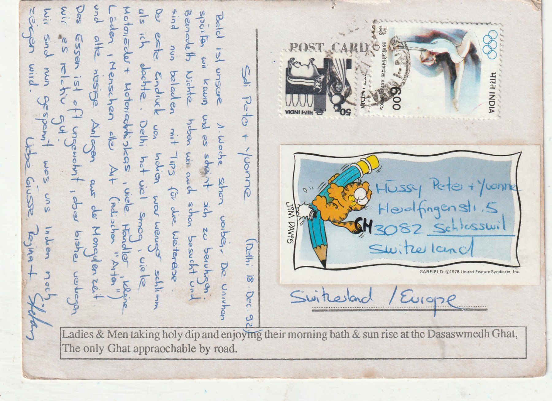 Cartoline postali: Varanasi Indien – Usato da Lumbrein venduto da made02 1
