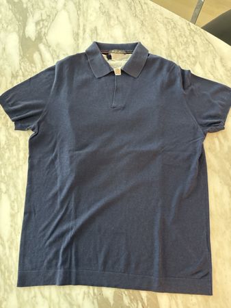 Loro Piana Cotton Polo Blue 52