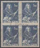 Viererblock 250 gestempelt