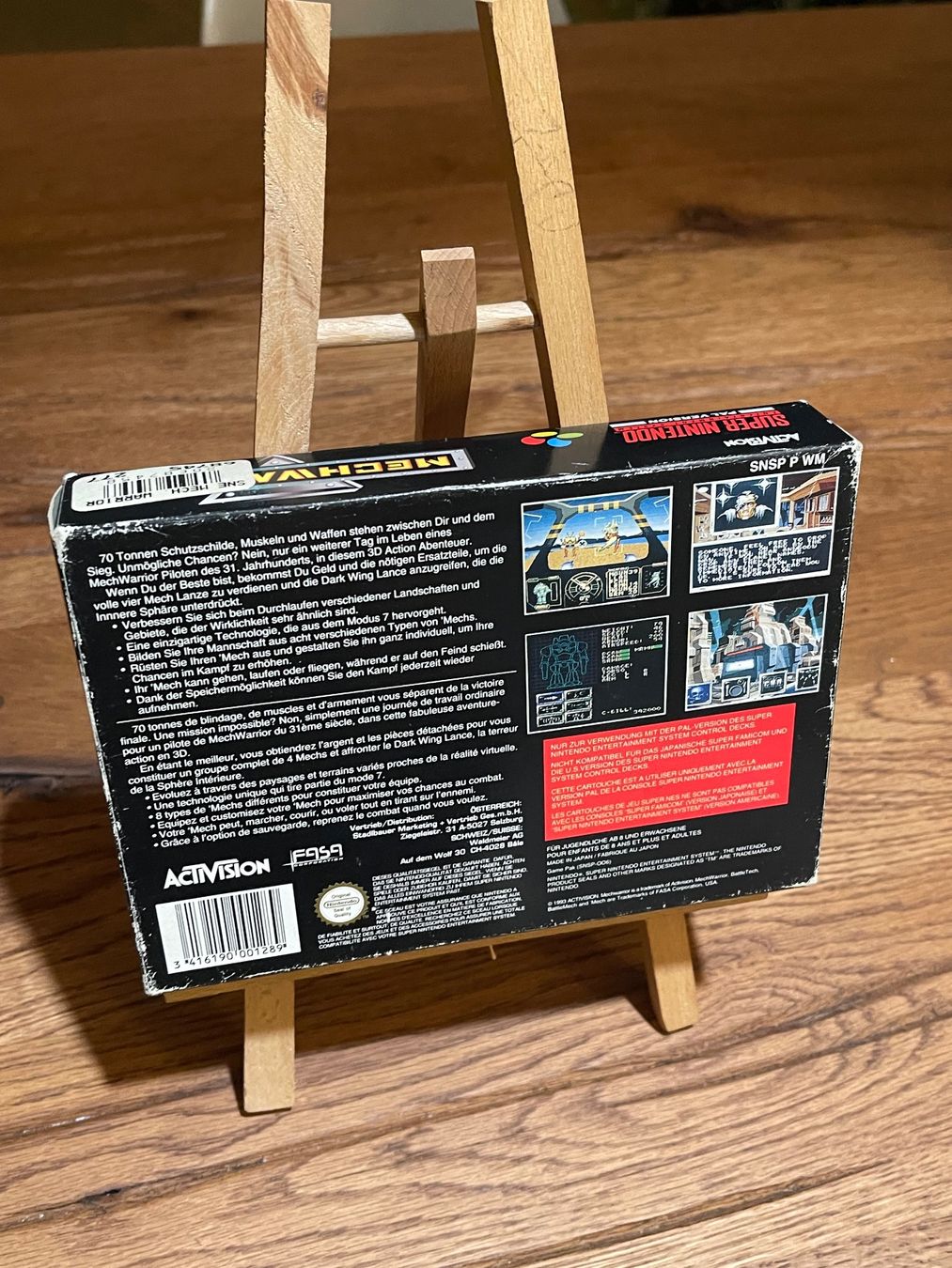 Nintendo Giochi: MechWarrior SNES - in OVP mit Anleitung – Usato da Zuerich venduto da Dorsi 3