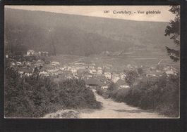 .Courtelary BE  , Vue générale , gel. 1917
