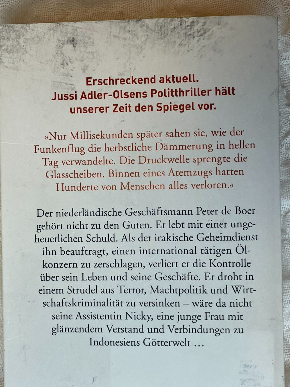 Libri: J.Adler Olsen / Takeover – Usato da Reinach AG venduto da Nahe 1