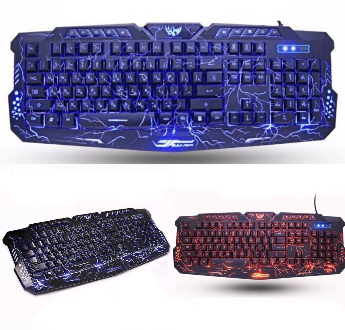 Tastiere: Gaming Tastatur farbwechsel Neu! – Nuovo (secondo la descrizione) da Rüfenacht BE venduto da lavok