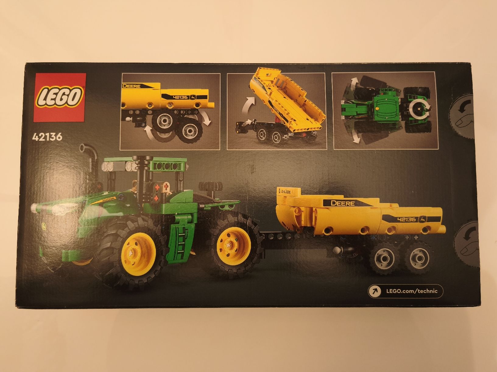 Lego Giocattoli: LEGO Technic 42136 John Deere 9620R 4WD Traktor – Nuovo (secondo la descrizione) da Rüfenacht BE venduto da Morfius 1