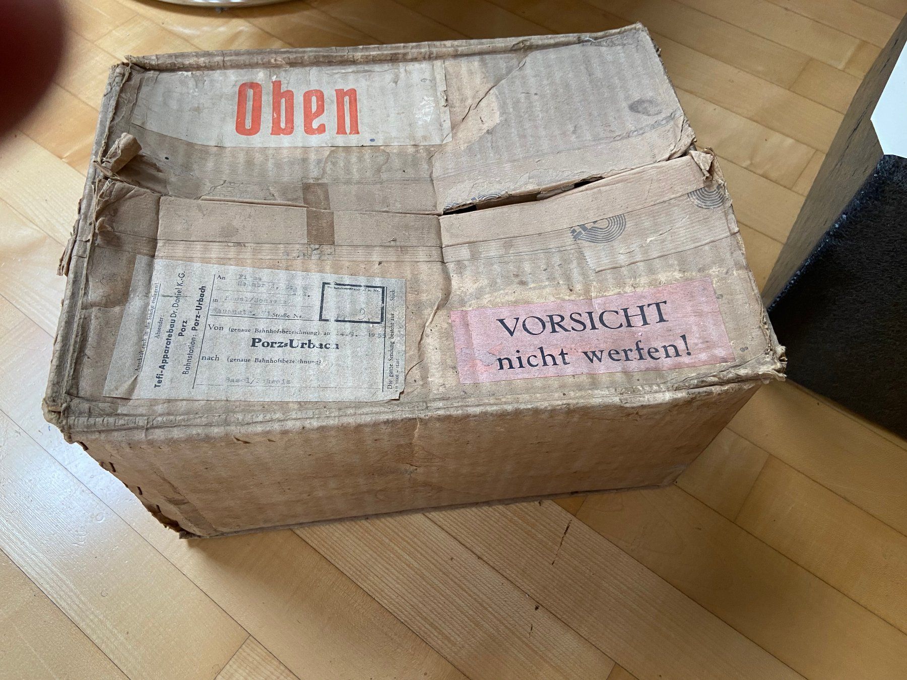 Apparecchi a nastro: Tefifon Typ HS-19 Tonbandgerät - antik – Difettoso da Bad Zurzach venduto da Mfi2 5