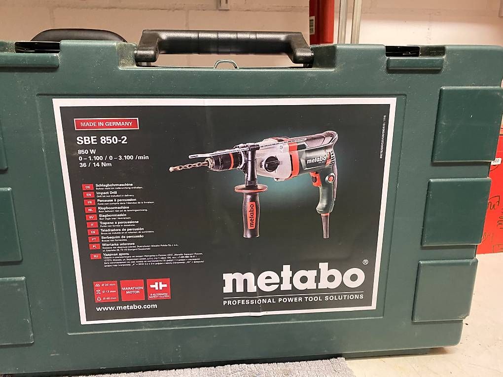 Metabo Trapani: Metabo Schlagbohrmaschine SBE 850-2 – Usato da Benken SG venduto da Alfa74