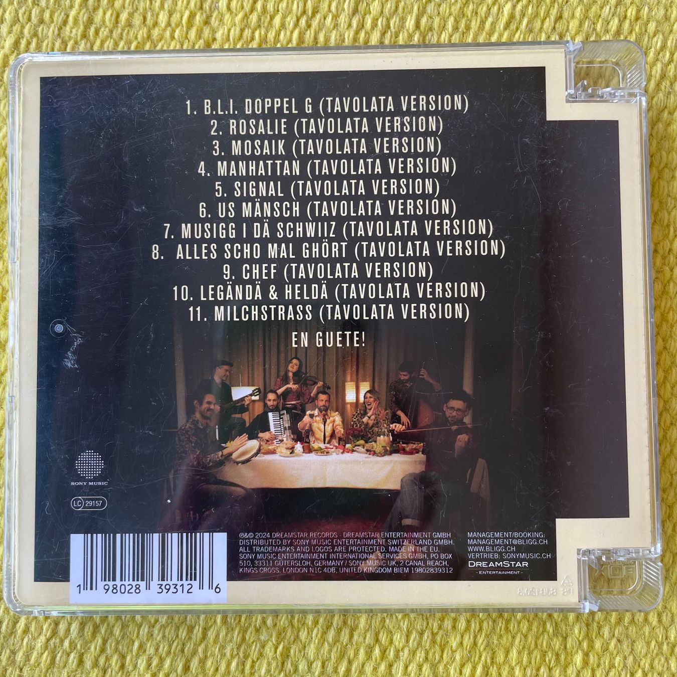 CDs: BLIGG-MIT UNTERSCHRIFT TAVOLATA – Gebraucht aus Rorschacherberg von CD-Roli 2