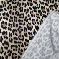Designer Baumwolle Elastan 1.60x1.40m Leopardo