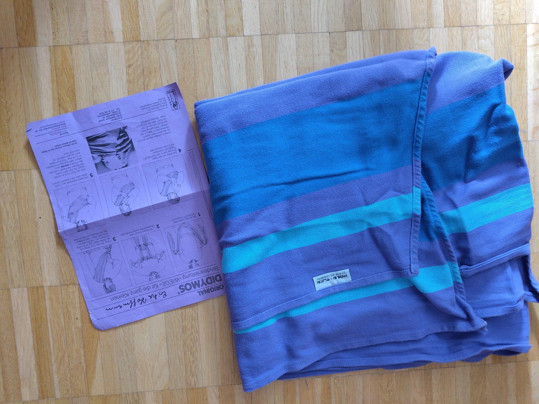 Didymos Bauch- & Rückentragen: DIDYMOS Trgetuch inkl. Bindeableitung – Gebraucht aus Biel/Bienne von Creager
