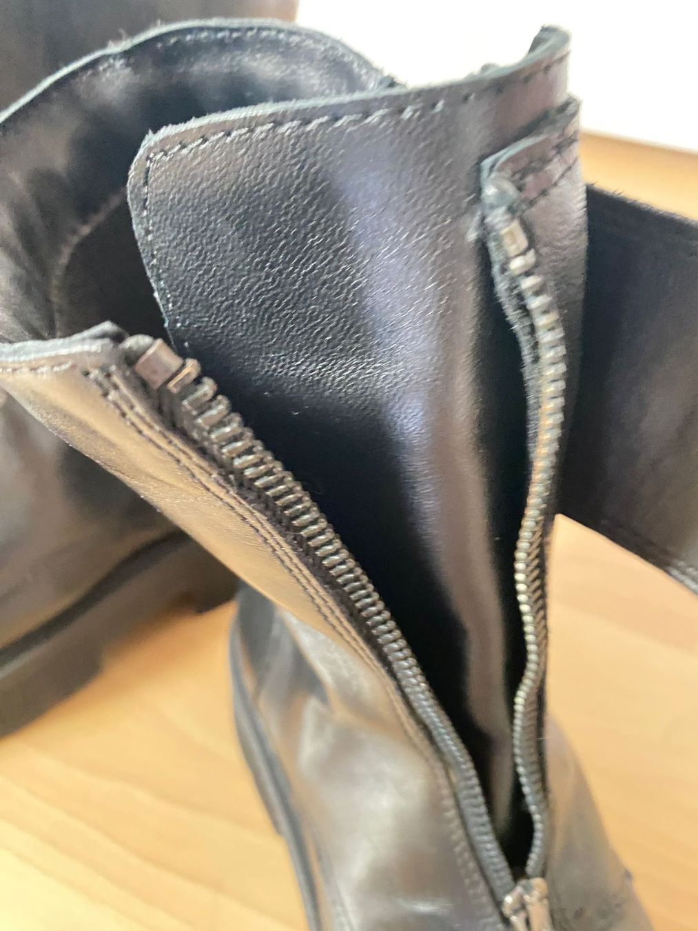 Scarpe da donna: Winterboots, Leder, neu, Gr. 36, schwarz – Nuovo (secondo la descrizione) da Rothrist venduto da lil_tg5m 5