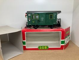 LGB Gartenbahn G 3019 N Bahnpostwagen K.P.E.V. Beleuchtung