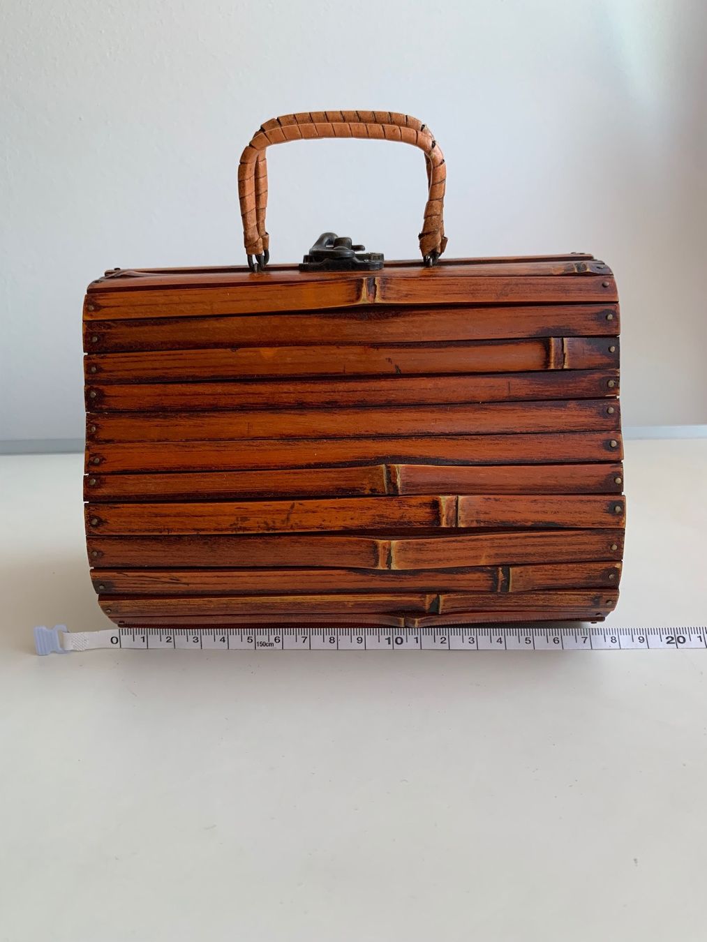 Borse da donna: Super süsse einzigartige Holz/Bambus-Handtasche – Nuovo (secondo la descrizione) da Baden venduto da JellyMonster 3