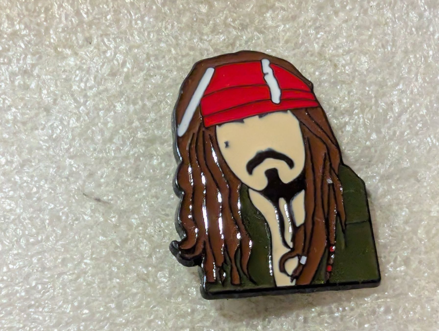 Placchette & Badge: Ansteckpin 105: Jack Sparrow – Usato da Oppligen venduto da Pin-Fall-Shop