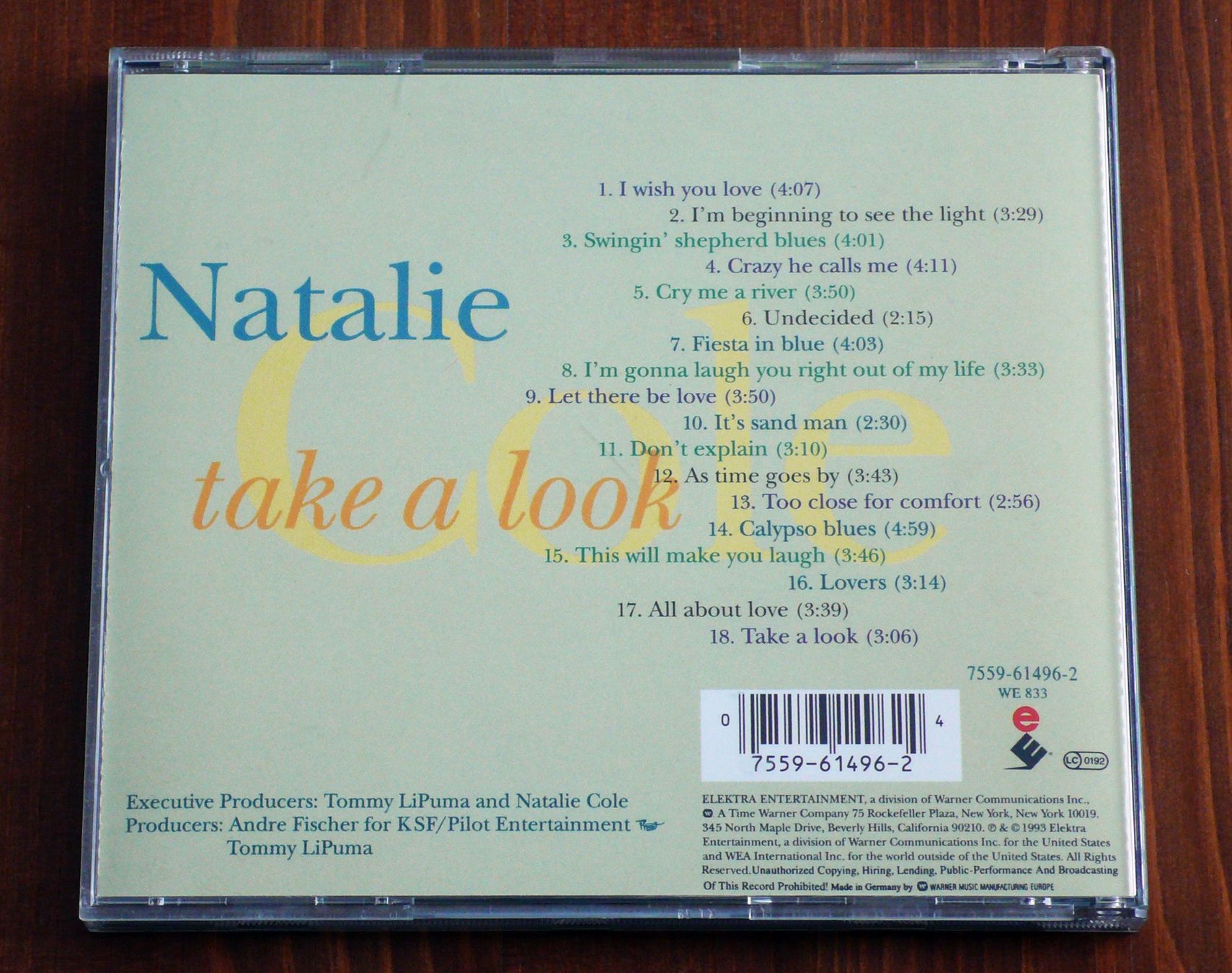CD: Natalie Cole - Take A look – Usato da Bülach venduto da Ckitzmueller 1