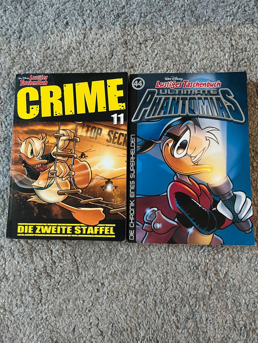 Comics: LTB's Crime + Ultimate Phantomias – Gebraucht aus Pfungen von Puschti
