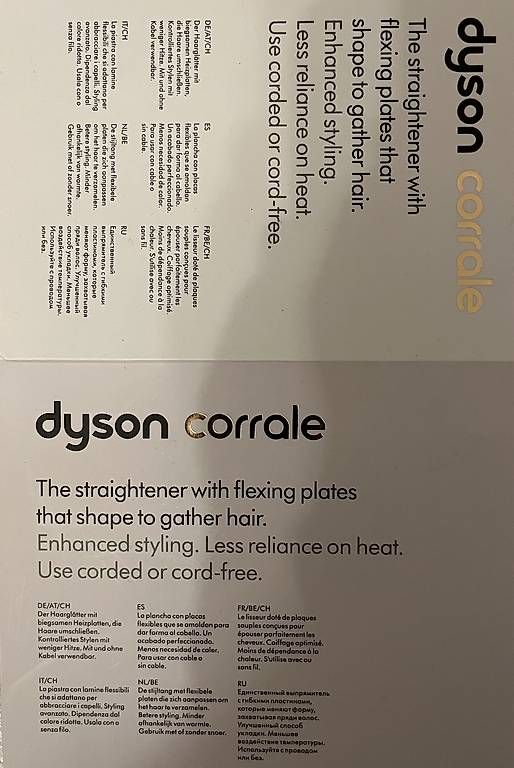 Piastre & Arricciacapelli: Dyson Corrale, Neu kaum gebraucht – Usato da Trimbach venduto da D-EM 2