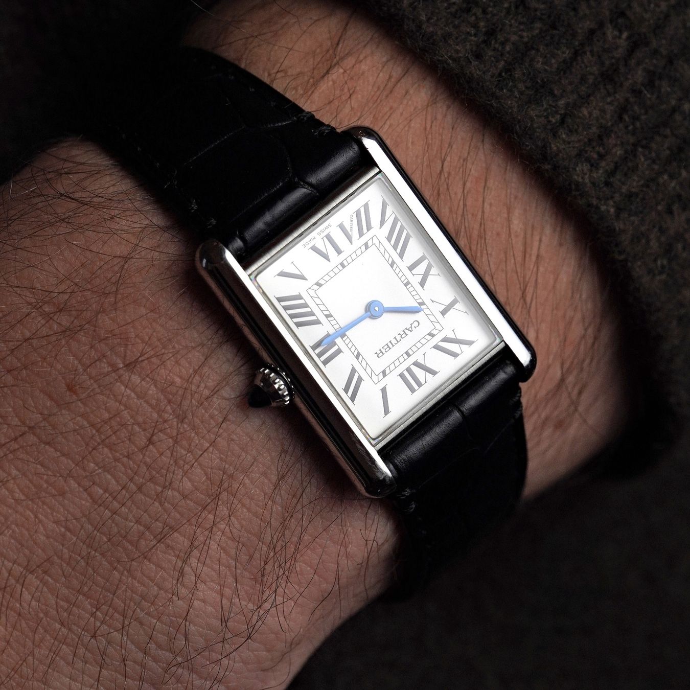 Cartier Uhren: Cartier Tank Must Large Fullset – Gebraucht aus Kreuzlingen von GRAFCLASSICS 1