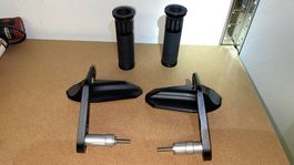 Gazzini Spiegel & Puig Griffe Set für Suzuki GSX-R u.a.