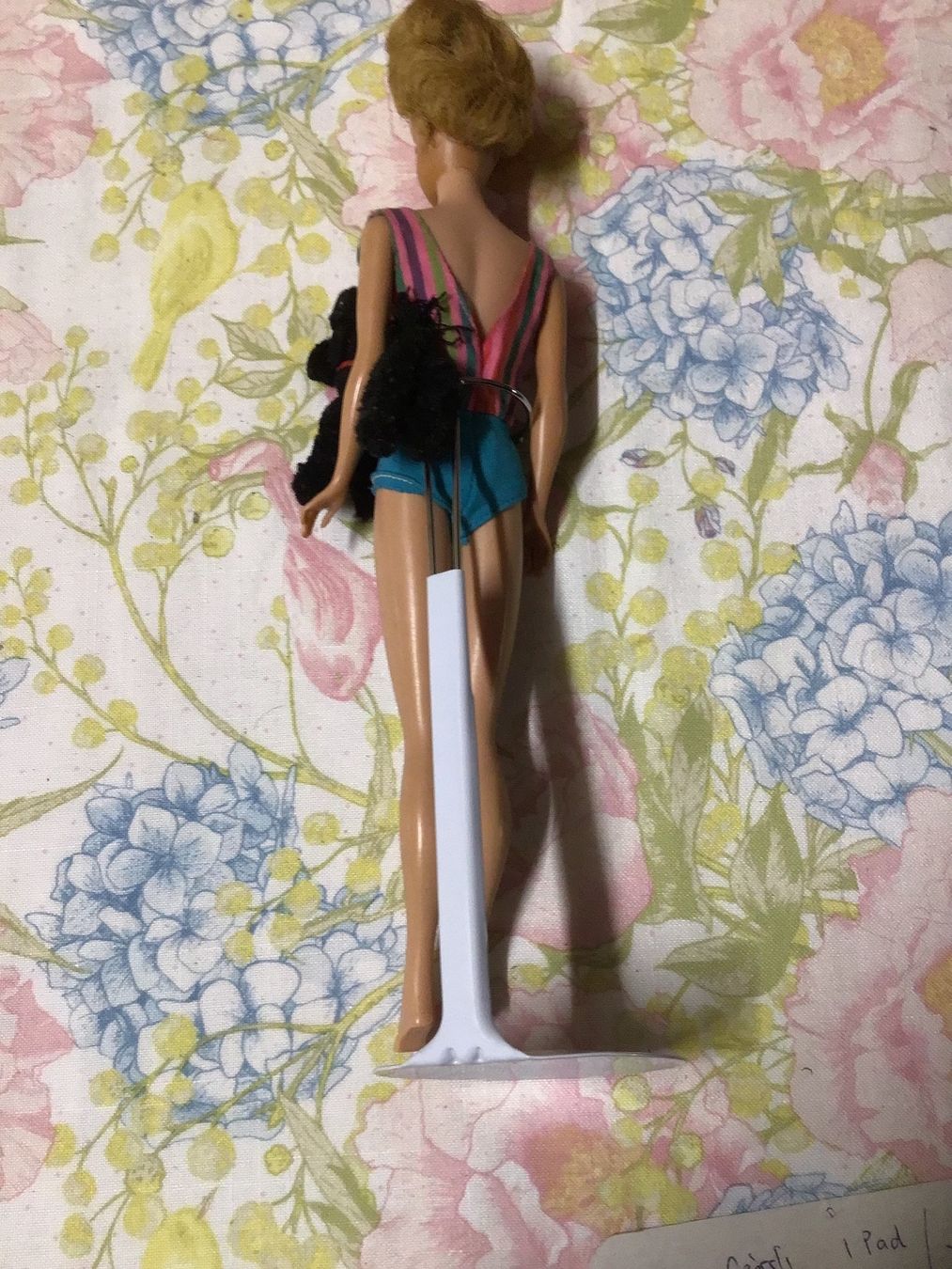 Puppen: Alte Barbie mit Steiff Pudel – Gebraucht aus St. Gallen von Goldlilly 2