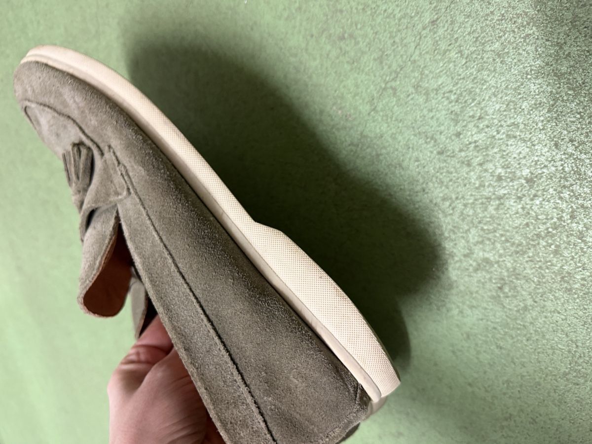 Dune London Scarpe da uomo: DUNE Graue Wildleder Loafers, Grösse 43 – Usato da Jona venduto da Good_luck_ 5