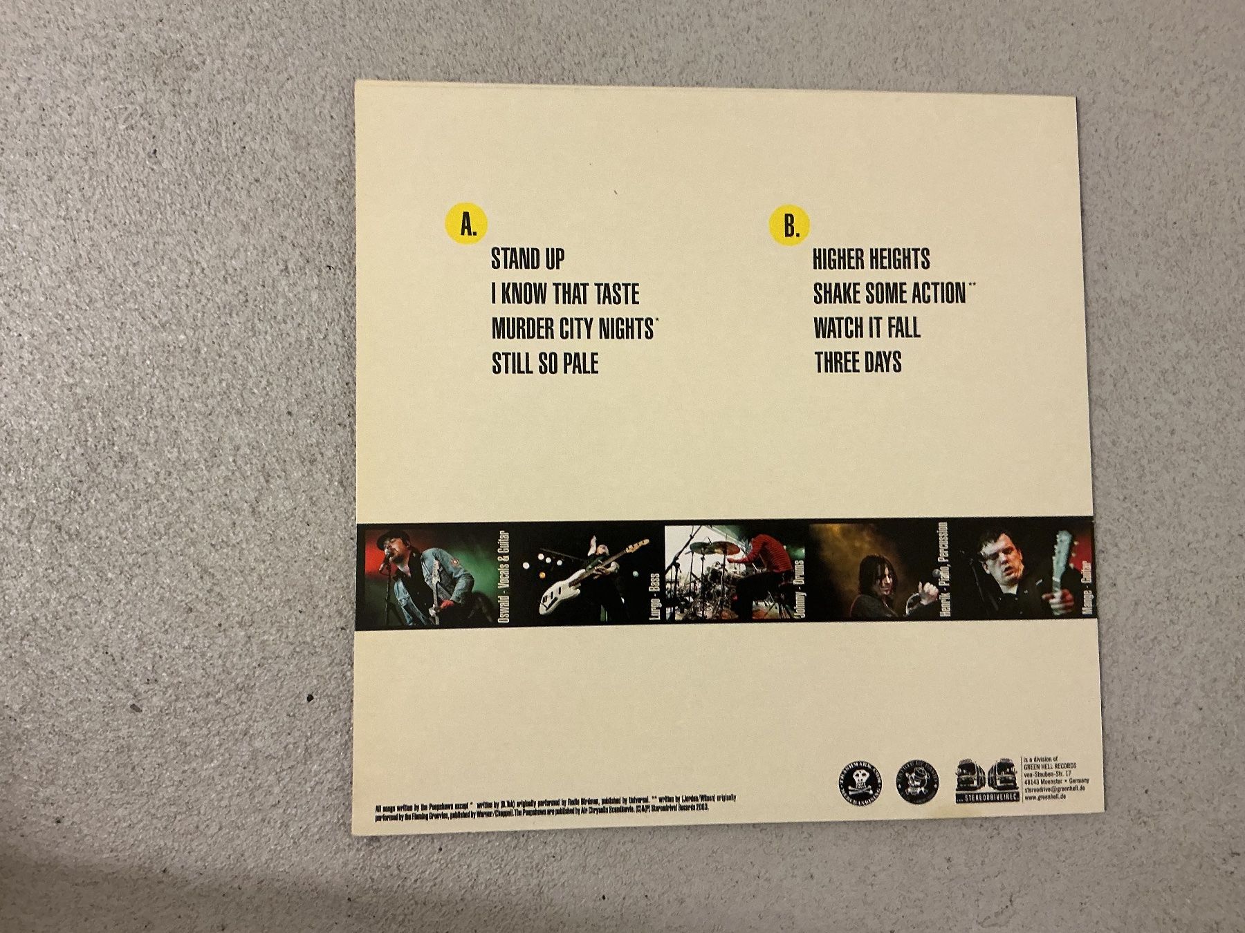 Dischi in vinile: The Peepshows S/T LP – Usato da Winterthur venduto da Tumko-Vinyl 1