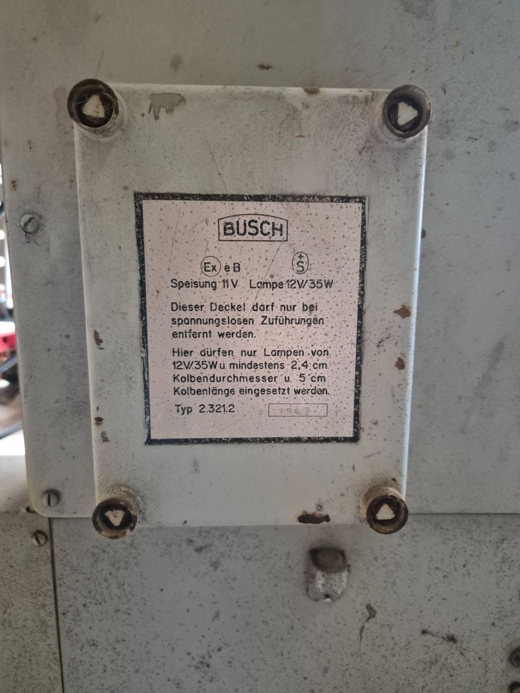 Busch Bilance e pesi: Busch Waage – Difettoso da Wil AG venduto da kev_k67d 4