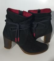 Tamaris High-Heel-Stiefeletten aus Veloursleder Gr.40