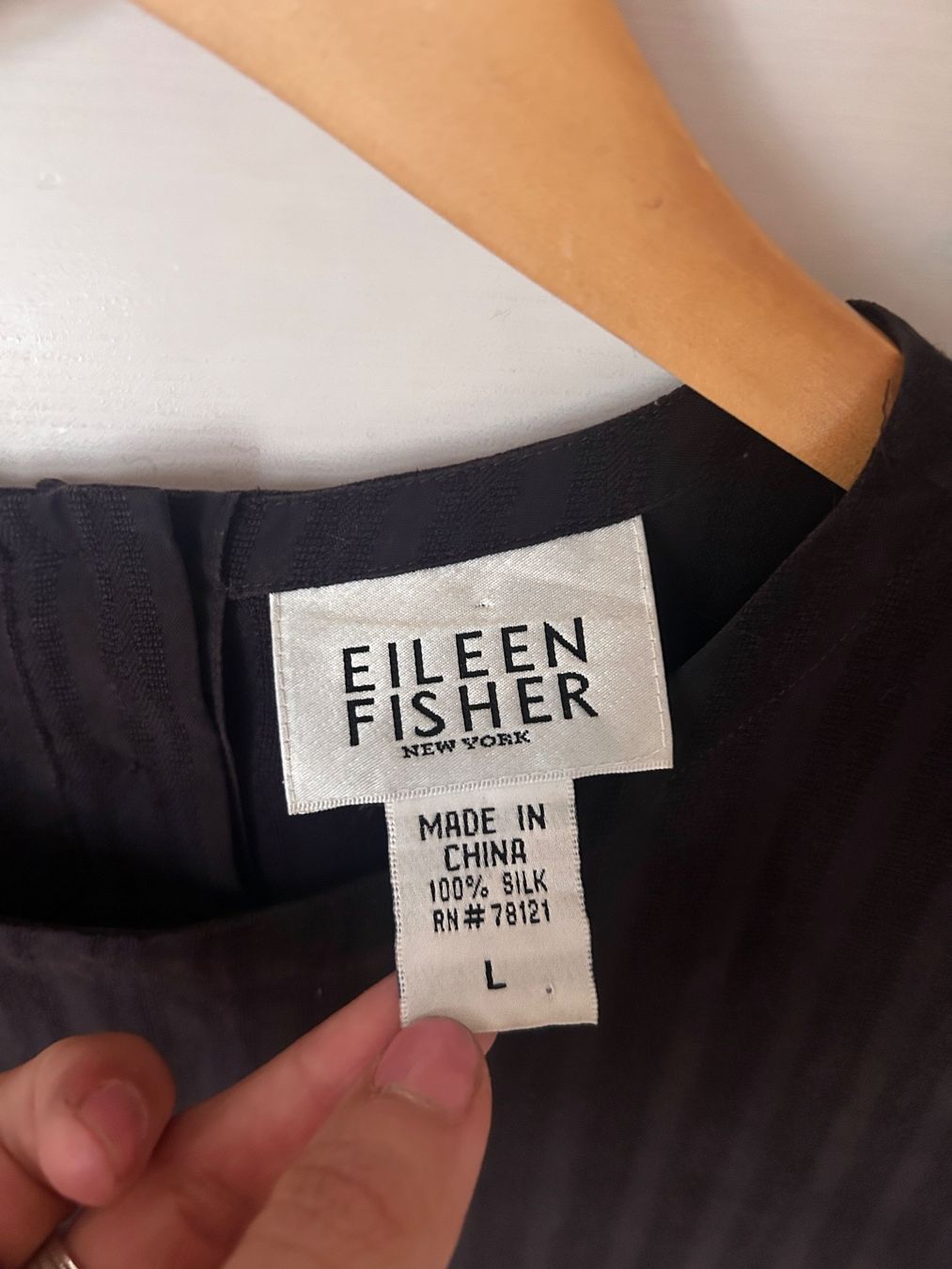Top: Eileen Fisher Seidentop - Gr. L – Usato da Illnau venduto da Monkky 5