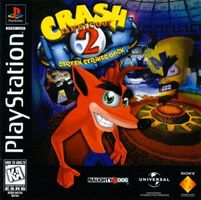 CRASH BANDICOOT 2 CORTEX STRIKES BACK NAUGHTY DOG PS1 Game🕹
