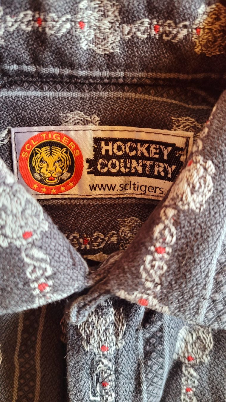 Camicie: SCL Tigers Edelweisshemd Gr. 152 – Usato da Steffisburg venduto da Gismo49 3