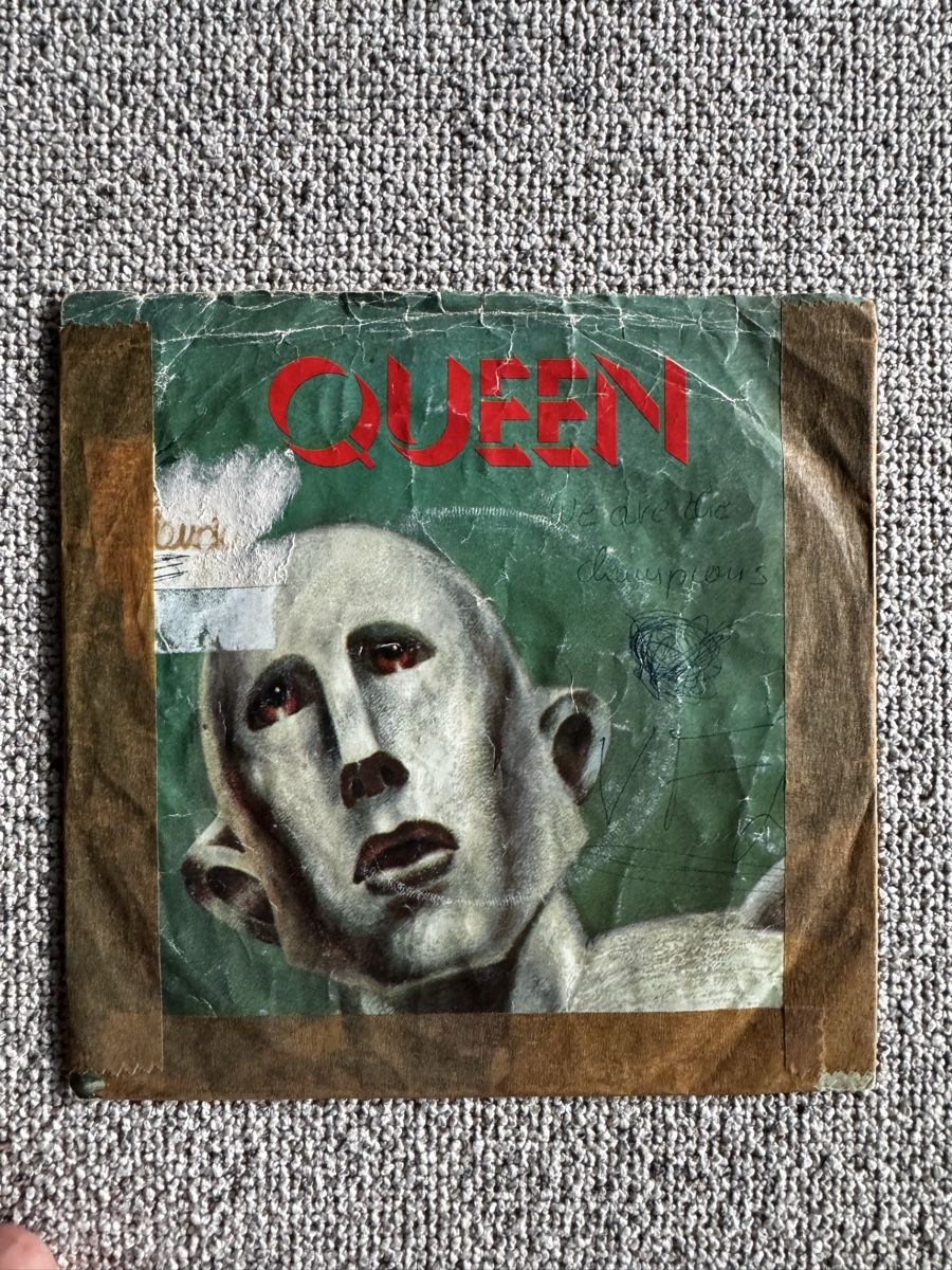 Schallplatten: Queen  - We Are The Champions - 7" Single - 70s – Gebraucht aus Rorbas von BlackstarRecords